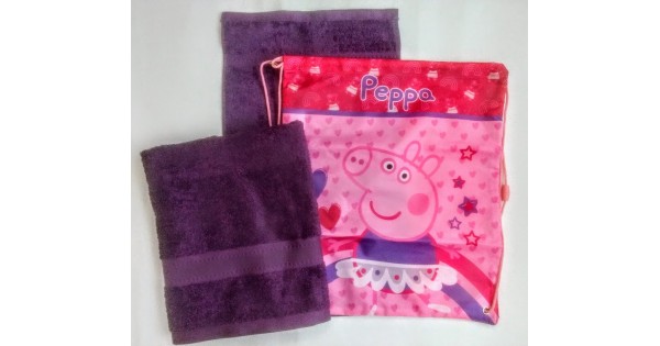 Set de serviettes de natation Peppa Pig
